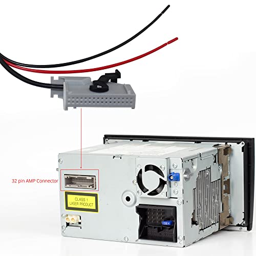 Adaptateur AUX Bluetooth Audi RNS-E 32Pin câble audio MP3 mains libres - 5