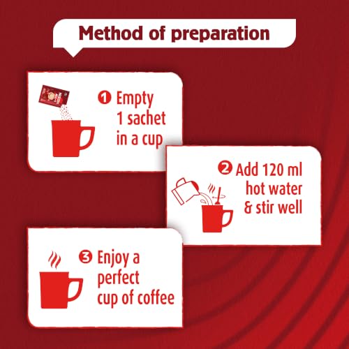 Image of Nescafe All in 1 | Instant Hot Coffee Premix - Just Add Hot Water | 160g (10 Sachets*16g)