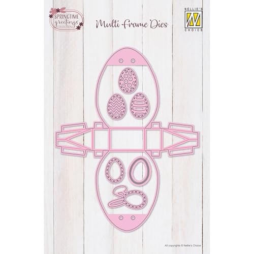 Matrice de Découpe Boîte Cadeau Œuf de Pâques 8 Cutting Dies - 2