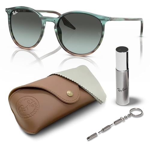 Ray-Ban RB2204 Phantos Shaped Sunglasses for Men & Women with Official RAYBAN Eyewear Kit