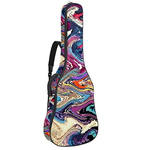 Étui rembourré pour guitare acoustique classique Motif fleurs Violet/jaune foncé, Multicolore 07, 42.9×16.9×4.7 in… - Les Beatles, Paul McCartney, John Lennon, RIngo Starr, George Harrison Étui rembourré pour guitare acoustique classique Motif fleurs Violet/jaune foncé, Multicolore 07, 42.9x16.9x4.7 in…