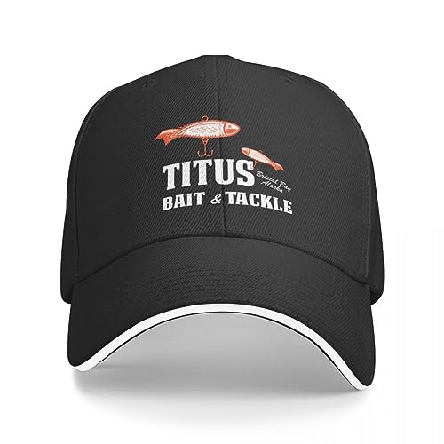 OAKITA Basecap Titus Bait and Tackle Cap Baseballkappe Snapback Cap Hüte für Herren Damen