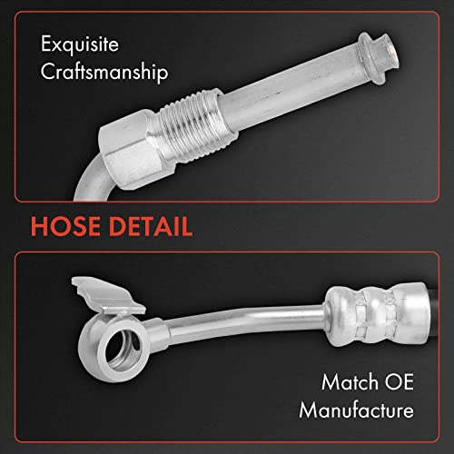 A-Premium Power Steering Pressure Hose Line Assembly Compatible with Toyota Tacoma 2005-2019, L4 2.7L 4WD, Pump To Rack by A-Premium - Image 5
