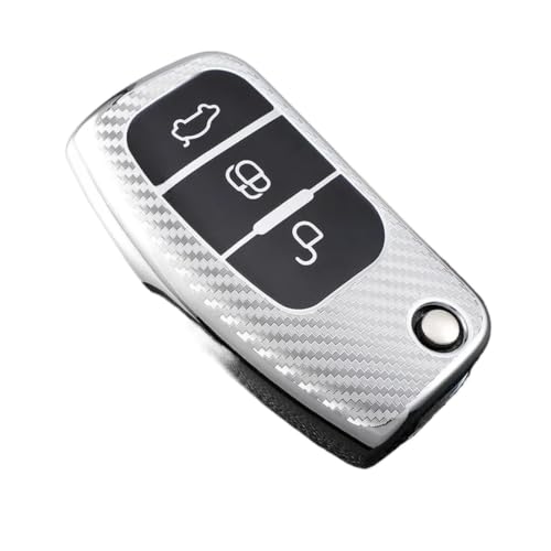 Funda llave para Focus 2 MK2 Ecosport y Fiesta protector rojo para el llavero del día a día 2