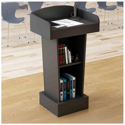 Atril de madera ajustable Genérico B-2 con base robusta para aulas 4