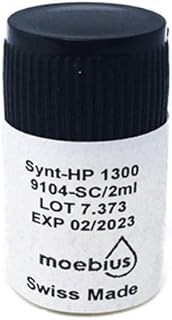 Moebius 9104 SC 1300 Synthetic HP Oil Mechanical Watches 2ml