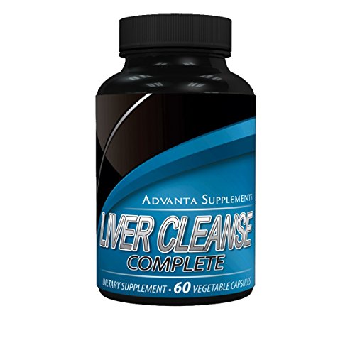 Liver Cleanse Complete Dietary Supplement, Advanced Liver Detox Support Formula
