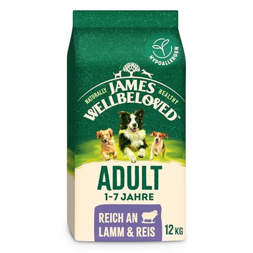 James WELLBELOVED 2kg Hund Welpe/Junior Trockenfutter Lamm & Reis