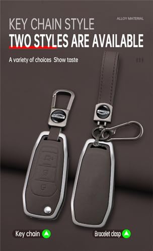 Coque de clé en métal pour Ford étui de rechange coque de protection