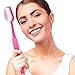 Jexine 4 Pcs Giant Toothbrush Prop Big Toothbrush 15.75x1.57 Inches Large Brush Oversized Jumbo Huge Brush Comedy Costume Gag Novelty Accessory for Take Picture Party Favor Pet, 4 Colors