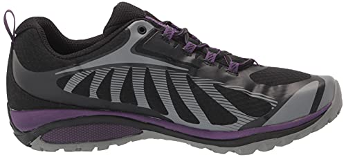 Merrell Womens Siren Edge 3 Hiking Shoe, Black/Acai, 9 Wide Us #TOP5