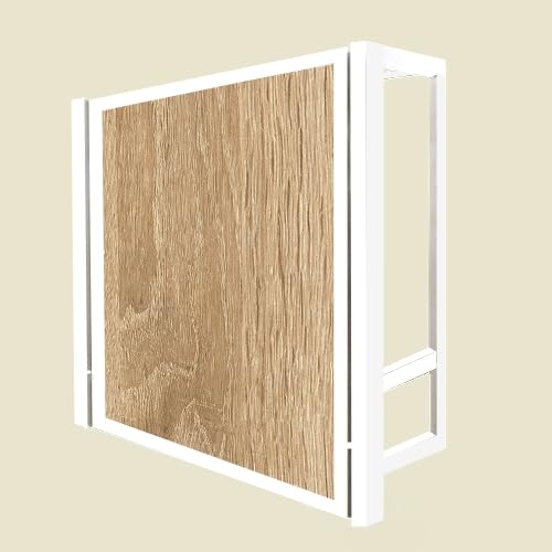 Monarka Cama abatible Vertical Modelo E-LOGIT (105x200 cm, Estructura Metálica en Blanco)