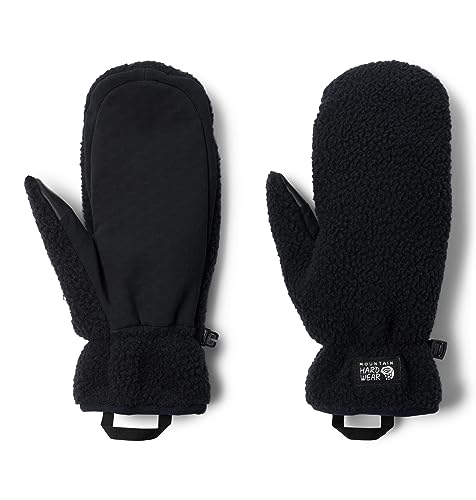 Mountain Hardwear Men's HiCamp Fleece Mitt, Black, Large
