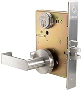 Sophia Commercial Heavy Duty Mortise Lockset Door Lever Lock Non-Handed Grade 1 Door Handle - Ros...