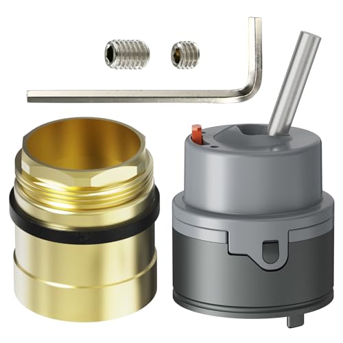 Image of RP50587 Cartridge Replacement for Delta Most DST Single Handle Kitchen and Bathroom Faucets, Compatible with 36mm DIAMOND Seal Technology Models, Includes RP51503 Bonnet Nut