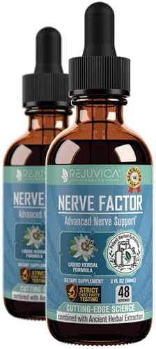 NerveFactor - Suplemento avanzado de apoyo nervioso - Entrega de líquidos para una mejor absorción - acetil-L-carnitina, ácido alfa lipoico,