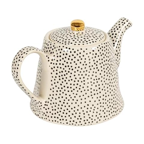 Creative Co-Op White Stoneware Teapot Cover