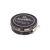  Saphir Medaille D\'or 1925 Paris Pate De Luxe Muy Brillante Cera Pulimiento para Todos Suave cueros. 50ml - Marrón Claro, 50 ml, 50 ml