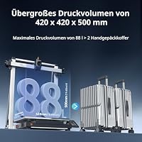 Anycubic Kobra 3 Max 3D-Drucker, 420x420x500mm Riesiger Druckgröße – Ansicht 2