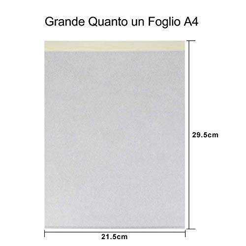 Auped 15 Fogli A4 Carte per trasferimento di