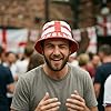 Buckets of Hats England Bucket Hat, England Flag St George's Cross White and Red #2