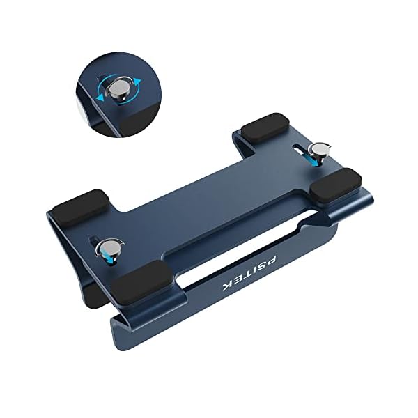Psitek Aluminium Vertikaler Laptop Ständer Halter Dock, aufrechter Speicher, Einstellbare Slot Breite 10~30mm, Passt für… – Bild 3