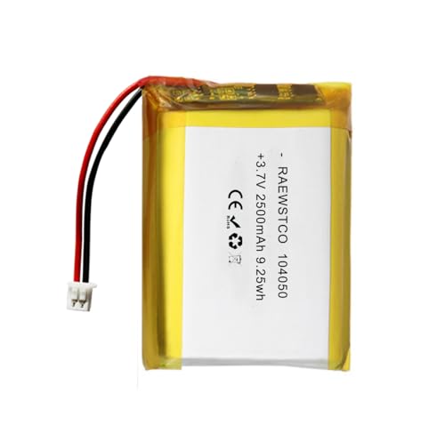 RAEWSTCO Ultra-Thin Lithium Battery 104050-2400mAh Health Detector Electronic Gaming Machine 3.7V Polymer Battery