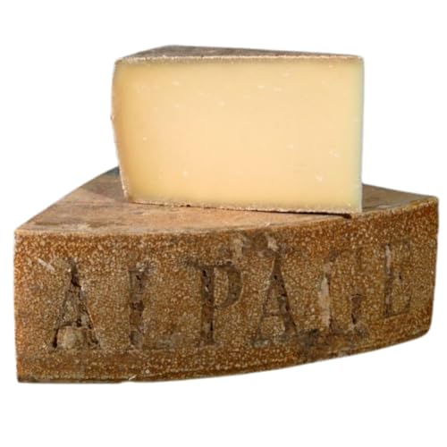 Gruyère Suisse Alpage AOP - 500gr - fabrication artisanale de Fribourg - affinage minimum 12 mois - Pâte jaune avec cristaux et saveur noisette intense