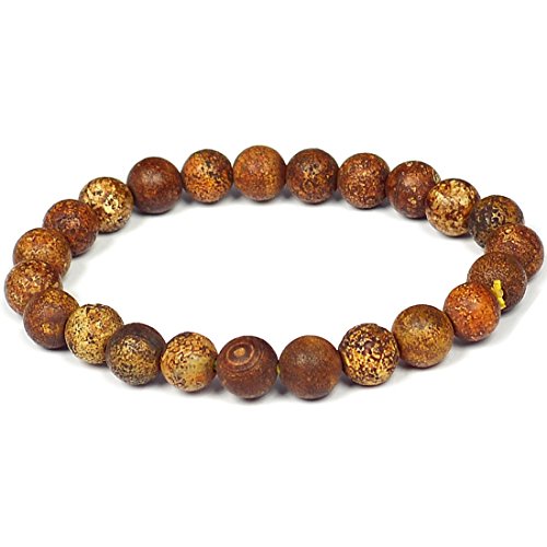 Image of Reiki Crystal Products Natural Crystal Stone Bracelet 8 mm Round Beads for Men & Women | Gemstone Jewellery Bracelet | Reiki Charged | Multiple Stone Variants Available