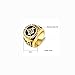 Zhubobo Mens Gold Freemason Masonic CZ Ring For Men Stainless Steel Size 7-15 (9)