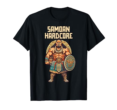 Samoan Ropa Samoa Hard Core Samoa Camiseta