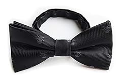 Black Grey Bow Ties