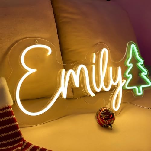 Custom Neon Sign for Room Decoration and Wedding Day;Neon Sign Customizable for Name, Wedding,birthday,party,bar,Christmas Gifts. Gift for my girlfriend