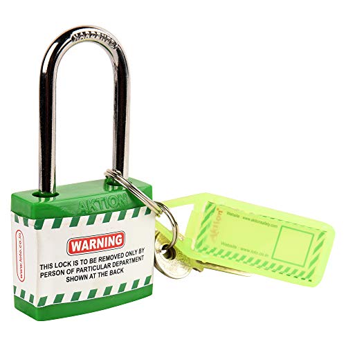 Image of Lockout Padlock AK-JPL-101 Made of ABS cove (Pack of 5)