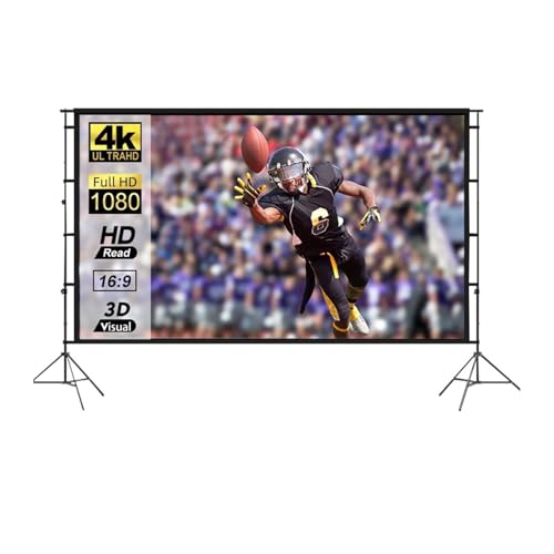 Pantalla de proyector portátil plegable 100 pulgadas