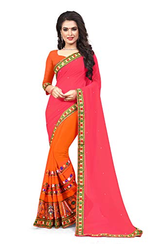 Image of SERONA FABRICS Ethnic Saree (or) Sari for Women, Ideal for Wedding, Party, Festive & Daily Wear