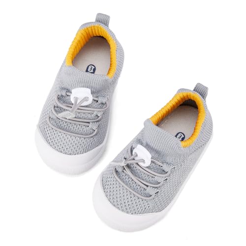 Image of BMCiTYBM Baby Sneakers Girls Boys Lightweight Breathable Mesh First Walkers Shoes 6-24 Months