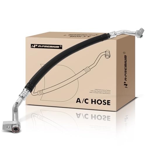 A-Premium A/C Suction Hose Assembly Compatible with Ford Fusion, 2014-2020, 1.5L, Petrol, Compressor Inlet Tube, Compressor to Evap