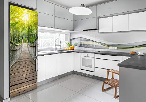 Pegatinas refrigerador 70x190 para cubrir imperfecciones con vinilo autoadhesivo 3
