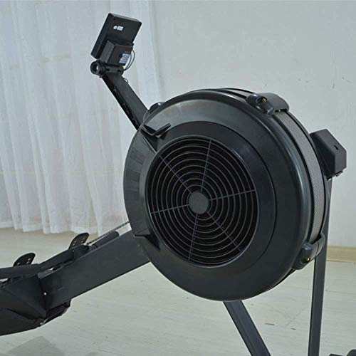 Image of Air Rowing Machine Home Use Foldable Resistance Adjustable Indoor Multi Functional Sports and Fitness Equipment Chain Drive System Super Smooth Slideway