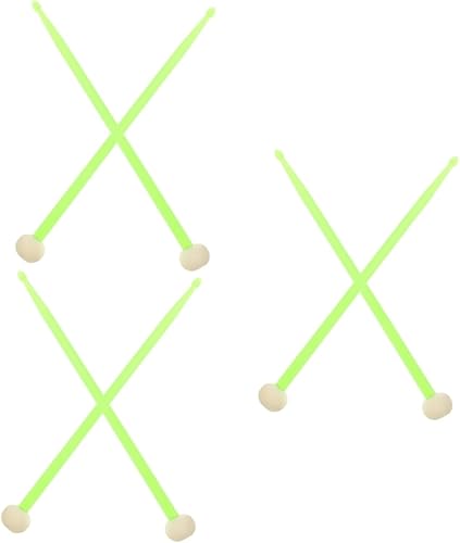 SUPVOX 3 Pairs drumstick baquetas para bateria drum sticks for beginners 5a drum sticks chimes instrument kids instruments kids drum stick musical