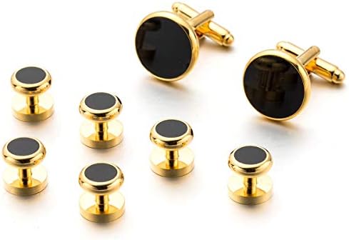 Tuxedo Shirt Studs, Business Tuxedo Cuff Nails Round Cuffs 8 Piece Dress Placket Buttons