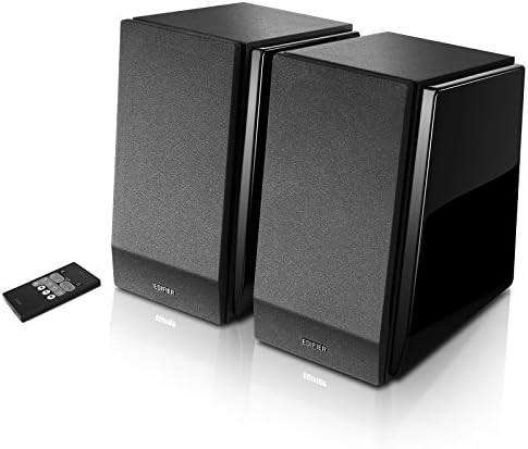 Edifier R1850DB Active Bookshelf Studio Speakers with Bluetooth - Matt Black