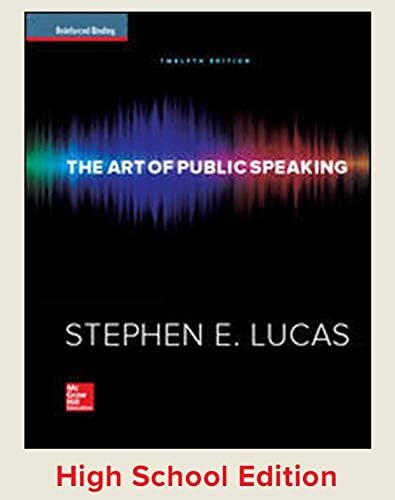 The Art of Public Speaking