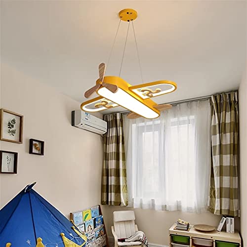 Lustre moderne LED avion télécommandé pour éclairage nursery - 4