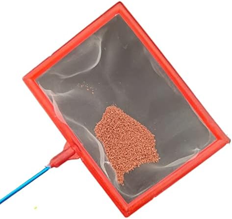 AYMAYA Sieve, Baby Brine Shrimp Net Fish Net Filter Special Fine Artemia Sieve for Brine Shrimp Hatchery (Color : Red)