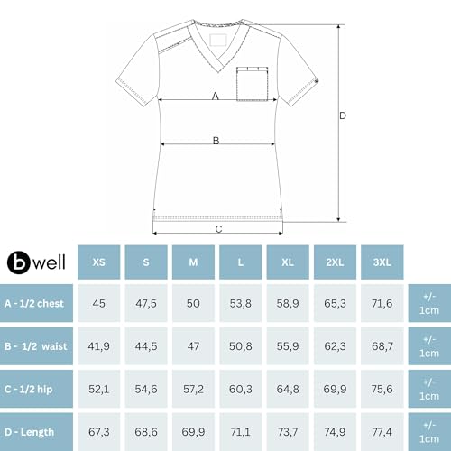 Blouse médicale antibactérienne en microfibre anti-odeurs