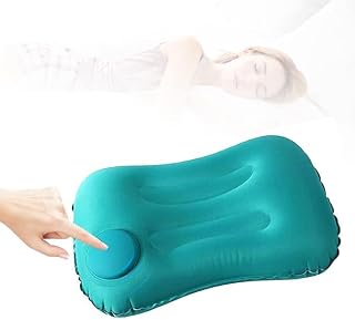 swabs® Comfort Ultralight Inflatable by Pressing Air Pillow - Compact, Comfortable, Ergo…