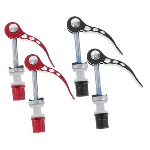 SUPVOX Bike Seatpost Quick Lock Lever Saddle Tube Clamps for Mountain Bikes High-strength Aluminum Alloy Secure Attachment