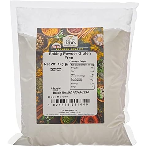 Old India Gluten Free Baking Powder 1kg Cover